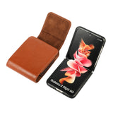 Lychee Folding Screen Belt Bag For Samsung Galaxy Z Flip3 5G