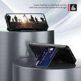 Magnetic Card Slot Anti-drop Phone Case For Samsung