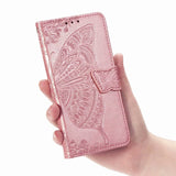 New Luxury Embossed Butterfly Leather Wallet Flip Case for IPHONE X/XS