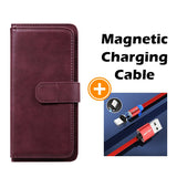 Multifunctional Large-Capacity Wallet Phone Case For Samsung Galaxy A01