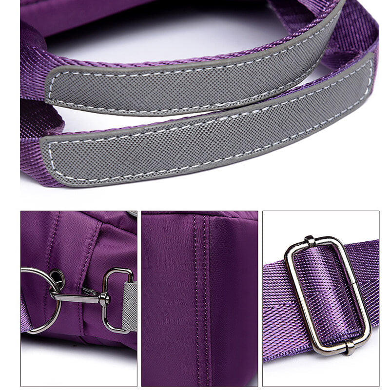 Waterproof Handbags Solid Shoulder Bags