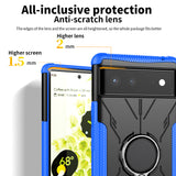 Robot 3 in 1 Heavy Duty Defender Case For Google Pixel 6