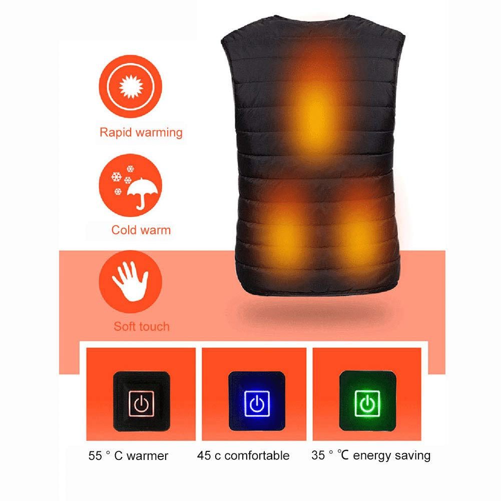 Gilet chauffant Hilipert