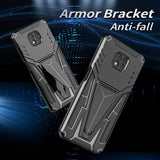 New Extraordinary Armor Bracket Magnetic Case For Moto G Power 2021