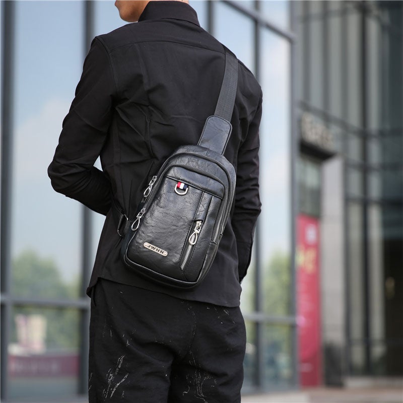 Sac de poitrine léger et grande capacité pour homme