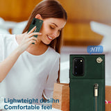New Crossbody Zipper Wallet Phone Case For Samsung Note20/Note20 5G