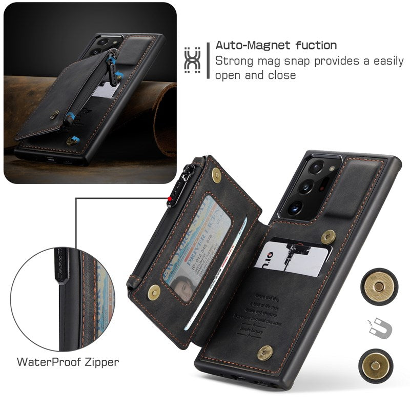 New Luxury Multifunctional Wallet Phone Case For Samsung Note20 Ultra