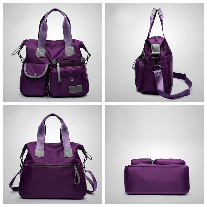 Waterproof Handbags Solid Shoulder Bags