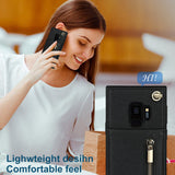 New Crossbody Zipper Wallet Phone Case For Samsung S9