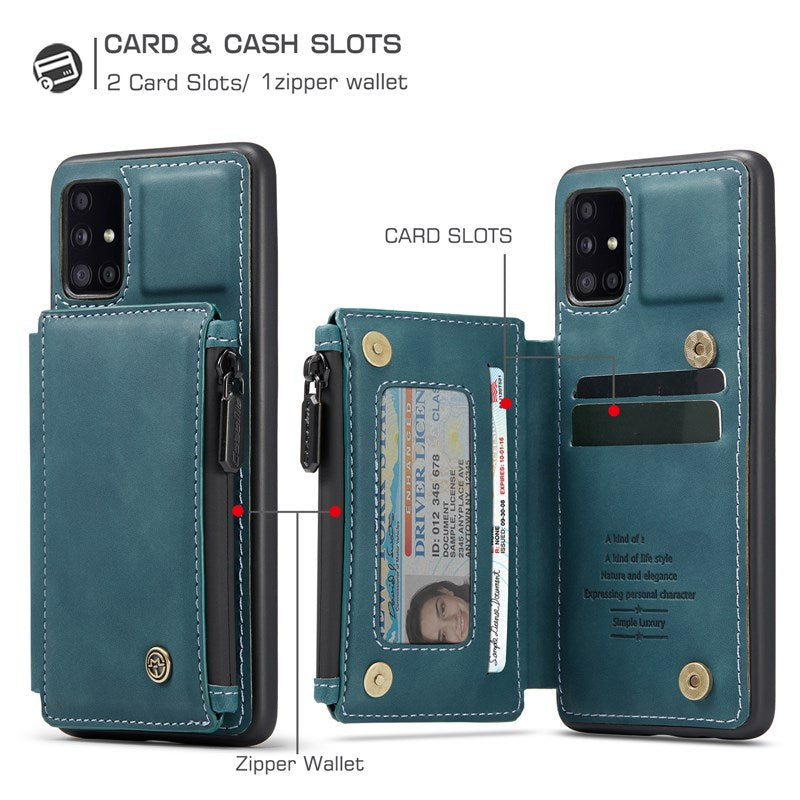New Luxury Multifunctional Wallet Phone Case For Samsung A51