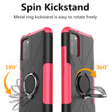 Robot 3 in 1 Heavy Duty Defender Case For Samsung A02S