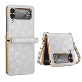 New Folding Chain Phone Case For Samsung Galaxy Z Flip 3 5G