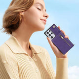 New Crossbody Zipper Wallet Phone Case For Samsung