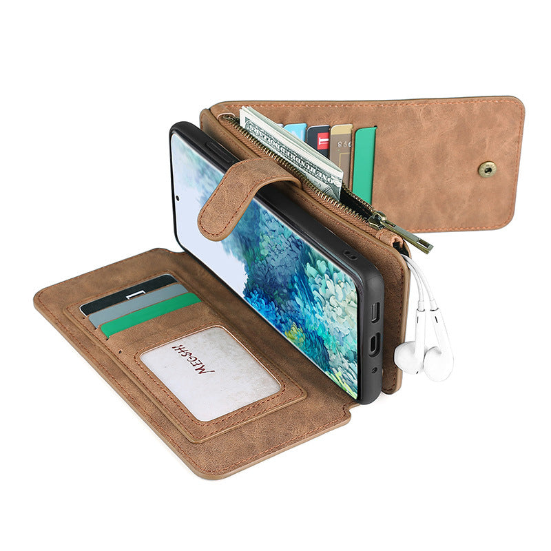Multifunctional Magnetic Card Wallet Phone Case For Google Pixel