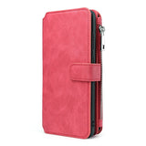 Multifunctional Magnetic Card Wallet Phone Case For Samsung A42 5G