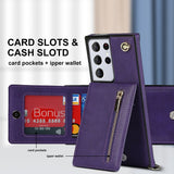 New Crossbody Zipper Wallet Phone Case For Samsung
