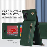 New Crossbody Zipper Wallet Phone Case For Samsung Note10