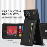 New Crossbody Zipper Wallet Phone Case For iPhone 13 Series