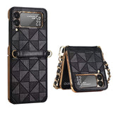New Folding Chain Phone Case For Samsung Galaxy Z Flip 3 5G
