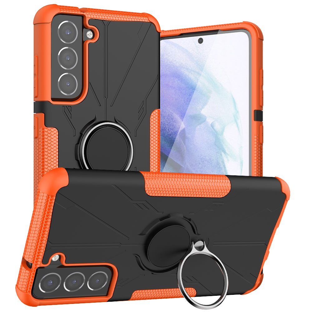 Robot 3 in 1 Heavy Duty Defender Case For Samsung S21FE