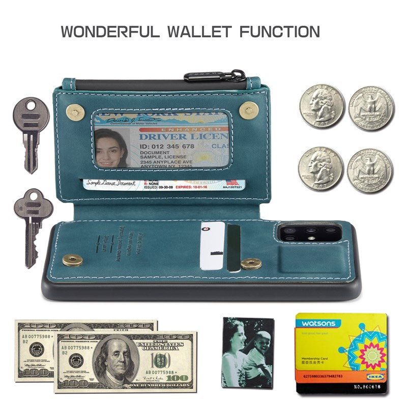New Luxury Multifunctional Wallet Phone Case For Samsung A51