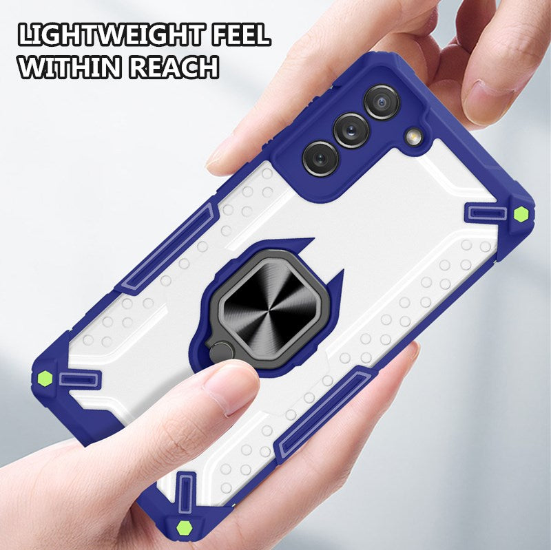 New Upgrade Luxury Anti-fall Airbag Ring Bracket Case For Samsung S21 Plus 5G