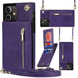 New Crossbody Zipper Wallet Phone Case For iPhone 13 Series