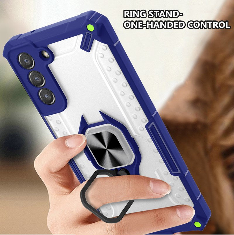 New Upgrade Luxury Anti-fall Airbag Ring Bracket Case For Samsung S21 Plus 5G
