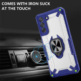 New Upgrade Luxury Anti-fall Airbag Ring Bracket Case For Samsung S21 Plus 5G
