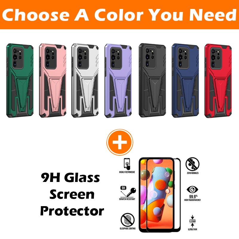 New Extraordinary Armor Bracket Magnetic Phone Case For Samsung S20 Ultra