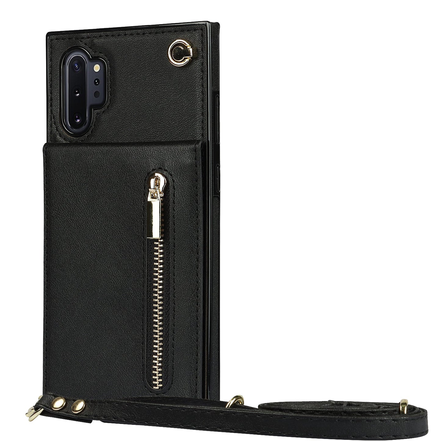 New Crossbody Zipper Wallet Phone Case For Samsung Note10 Plus