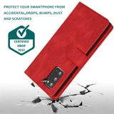 Luxury Skin Feel Multi-card Zipper Leather Case For Samsung Note20/Note20 5G