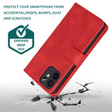 Luxury Skin Feel Multi-card Zipper Leather Case For iPhone