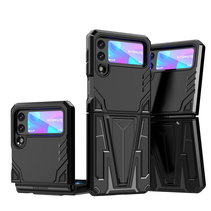 Nouvelle Coque de Téléphone Magnétique Renforcée pour Samsung Galaxy Z Flip3 5G