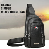 Lightweight and Large Capacity Men's Chest Bag