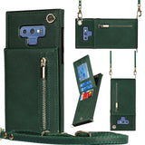 New Crossbody Zipper Wallet Phone Case For Samsung Note9