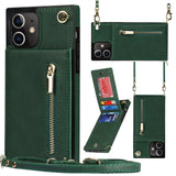 New Crossbody Zipper Wallet Phone Case For iPhone 13 Series