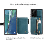 New Luxury Multifunctional Wallet Phone Case For Samsung Note20 Ultra