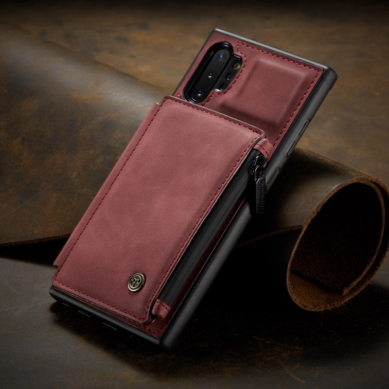 Nouvel étui portefeuille multifonction de luxe pour Samsung Note10 Plus