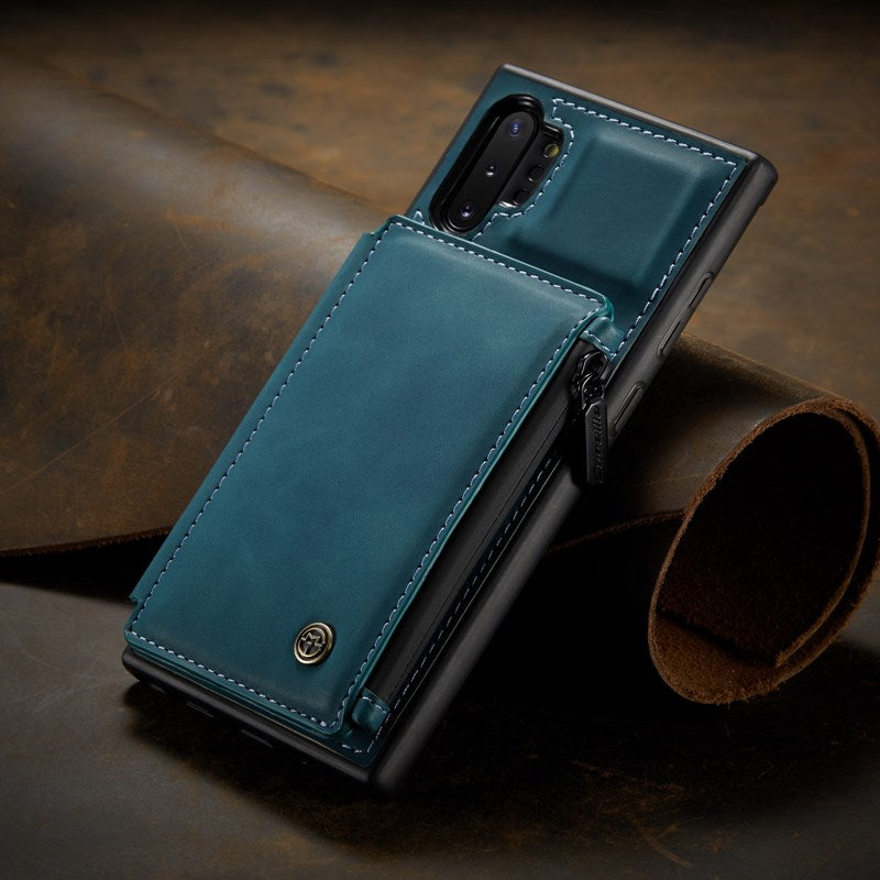 Nouvel étui portefeuille multifonction de luxe pour Samsung Note10 Plus