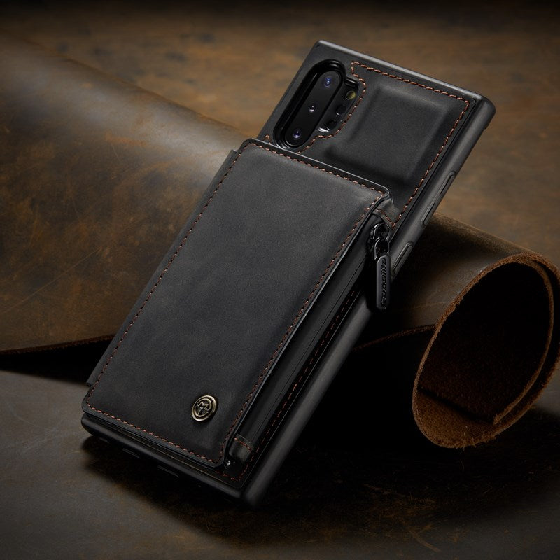 Nouvel étui portefeuille multifonction de luxe pour Samsung Note10 Plus