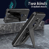 New Extraordinary Armor Bracket Magnetic Case For Moto G Play 2021