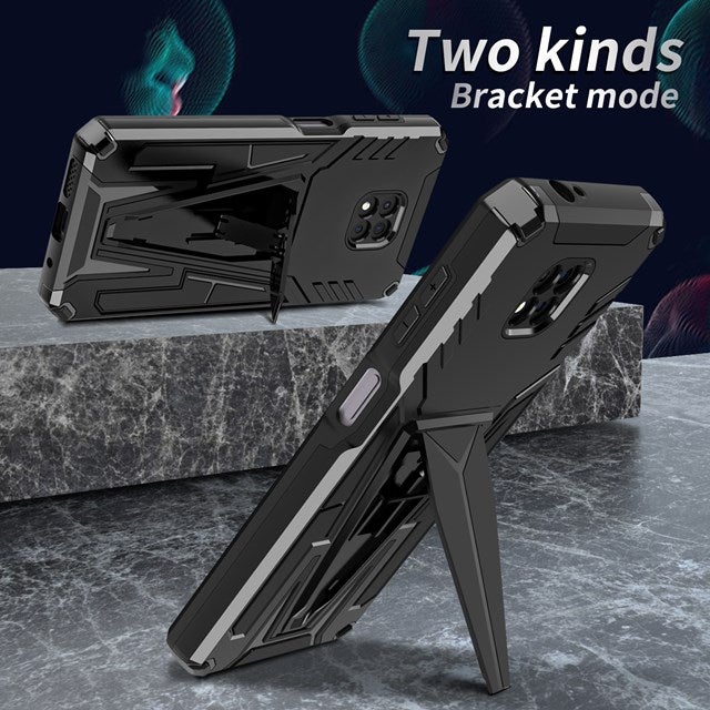 New Extraordinary Armor Bracket Magnetic Case For Moto G Power 2021