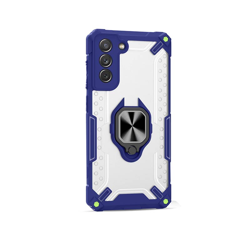 Nouvelle Housse De Luxe Améliorée Avec Anneau Béquille À Airbag Antichute Pour Samsung S21 5G