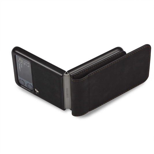 Luxury Leather Flip Wallet Case Cover For Samsung Galaxy Z Flip3 5G