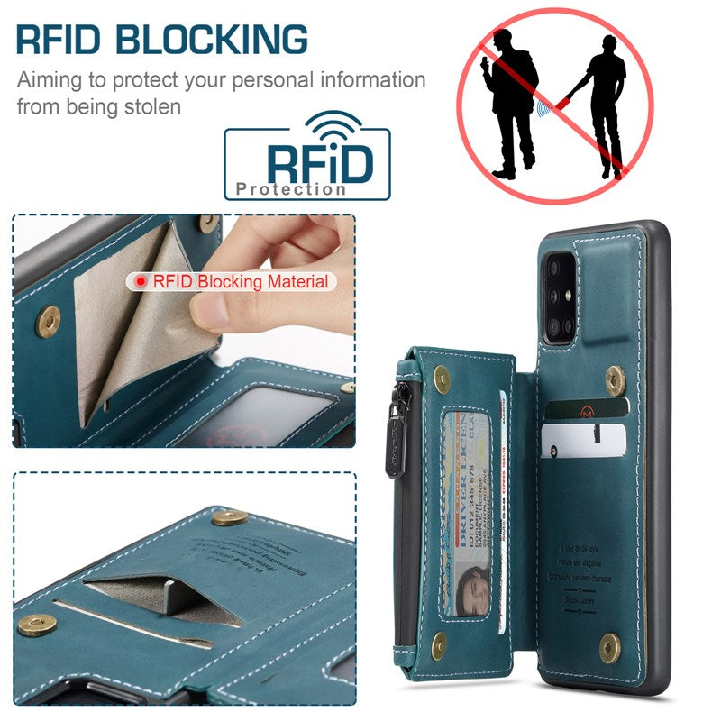 New Luxury Multifunctional Wallet Phone Case For Samsung A51
