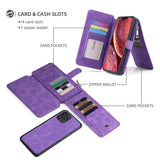 Multifunctional Magnetic Card Wallet Phone Case For Samsung A42 5G
