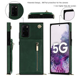 New Crossbody Zipper Wallet Phone Case For Samsung S20 Plus