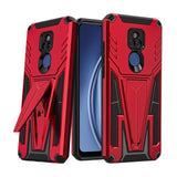 New Extraordinary Armor Bracket Magnetic Case For Moto G Play 2021