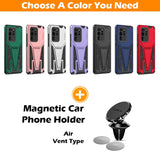 New Extraordinary Armor Bracket Magnetic Phone Case For Samsung S20 Ultra